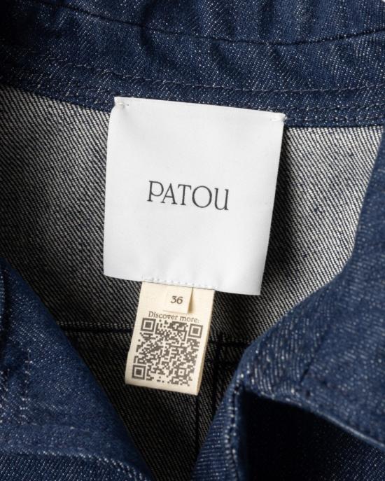 25FW 파투 데님 자켓 JA0480008 602D RODEO BLUE Blue - PATOU