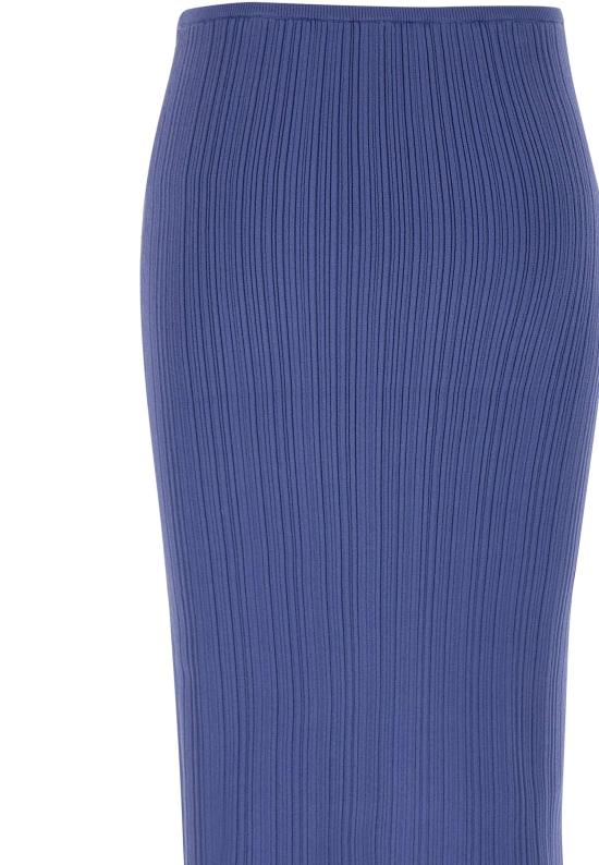 26SS 디젤 미디 스커트 A20840 0WICK8LF Blue - DIESEL