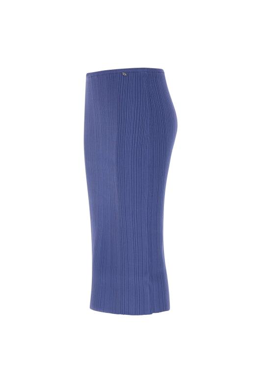 26SS 디젤 미디 스커트 A20840 0WICK8LF Blue - DIESEL