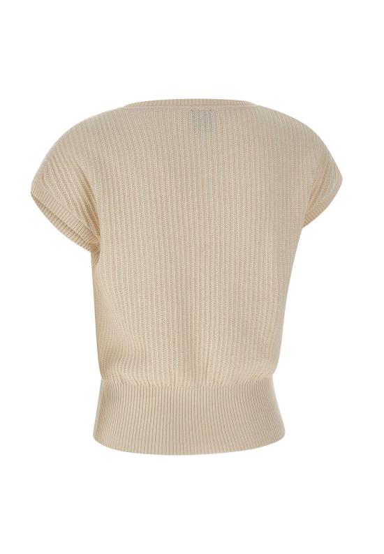 26SS 일레븐티 스웨터 M81MAGM33 MAG0M02300 White - ELEVENTY