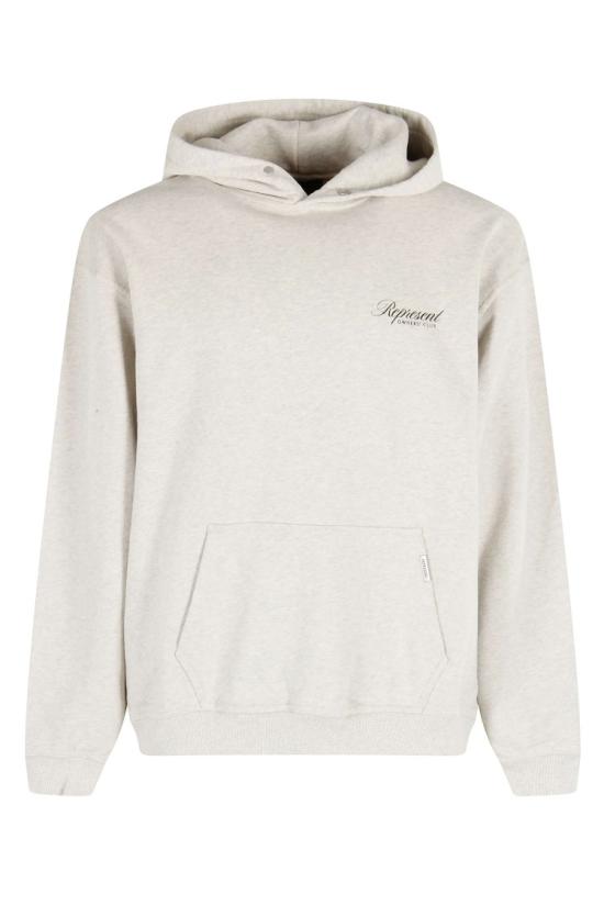 25FW 리프레젠트 후드 티셔츠 OCM41200 097 Neutrals