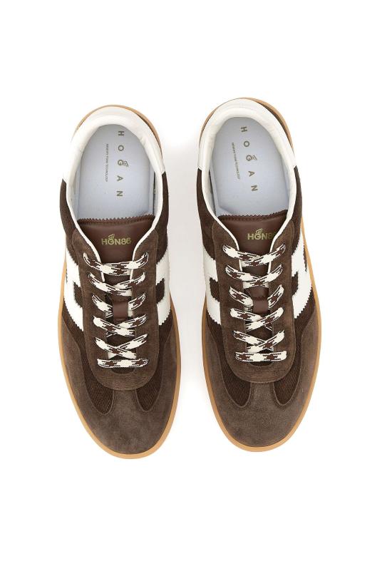 26SS 호간 쿨 스니커즈 HXM6470FB60UWX 0CAJ Brown - HOGAN