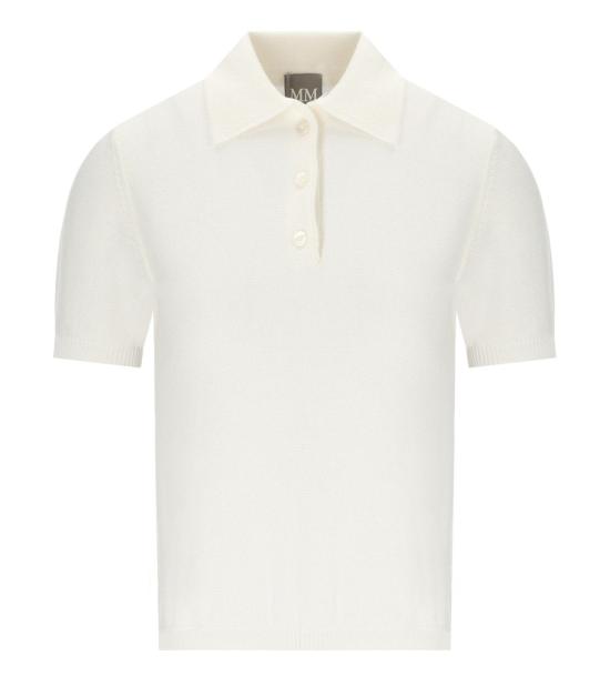 26SS 막스마라 폴로 티셔츠 2616361137600 001 S White