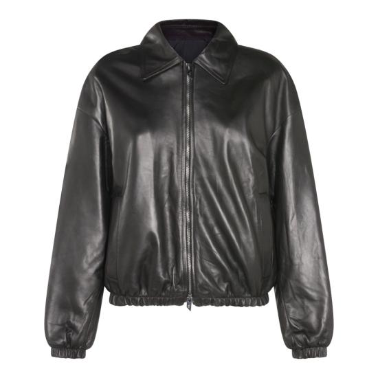 25FW 살바토레 산토로 무스탕 W25SANTD49035DBLACK Black