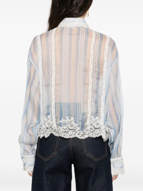 26SS 에르마노 설비노 블라우스 D482K390APYNH White - ERMANNO SCERVINO