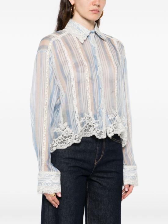 26SS 에르마노 설비노 블라우스 D482K390APYNH White - ERMANNO SCERVINO