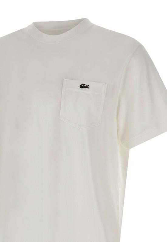 26SS 라코스테 반팔 티셔츠 TH2827 001 White - LACOSTE