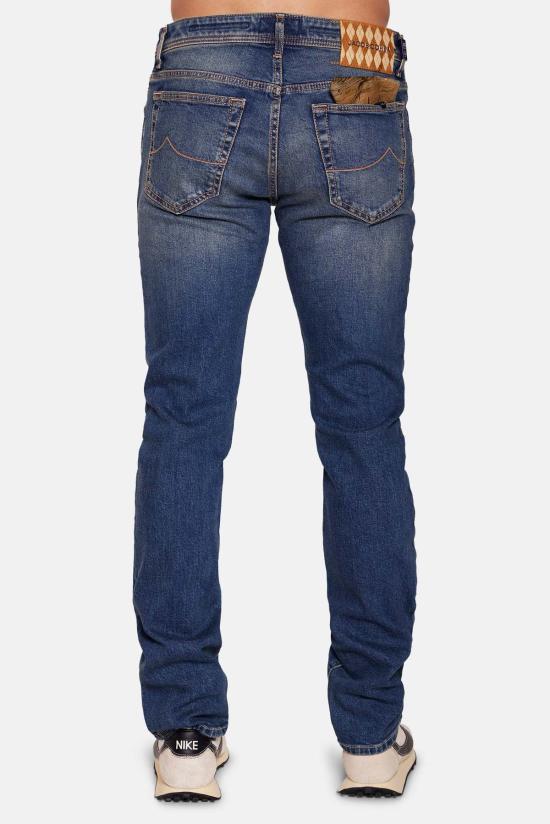  야콥코헨 데님 팬츠 제이콥 코헨 바드 12온스 빈티지 페이드 진 - JACOB COHËN