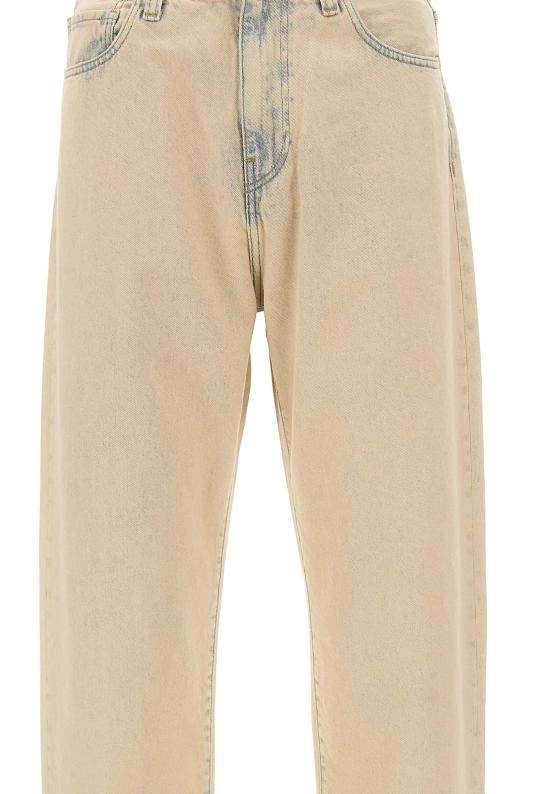 26SS 칼하트 WIP 랜든 데님 팬츠 I030468 01SN Beige - CARHARTT WIP