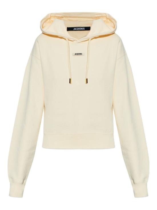 26SS 자크뮈스 르 그로그랭 후드 티셔츠 HOW00247AJ00109 White