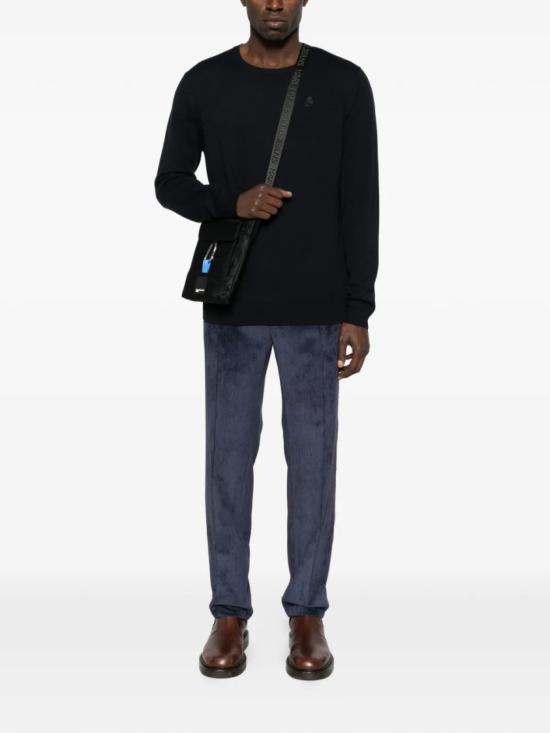 25FW 칼라거펠트 스트레이트 팬츠 25500155403V10 Black - KARL LAGERFELD