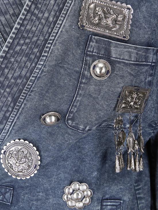 26SS Hui 데님 자켓 HW21GD3584 Grey - OTHER BRANDS