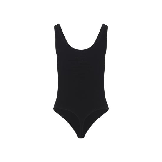 26SS 월포드 바디수트 티셔츠 79342 Black - WOLFORD