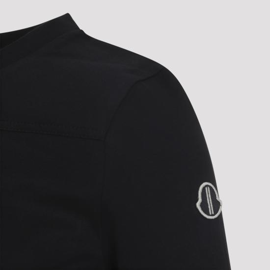 26SS 릭오웬스 몽클레어 긴팔 티셔츠 MU01F8D01 89AHD Black - RICK OWENS MONCLER