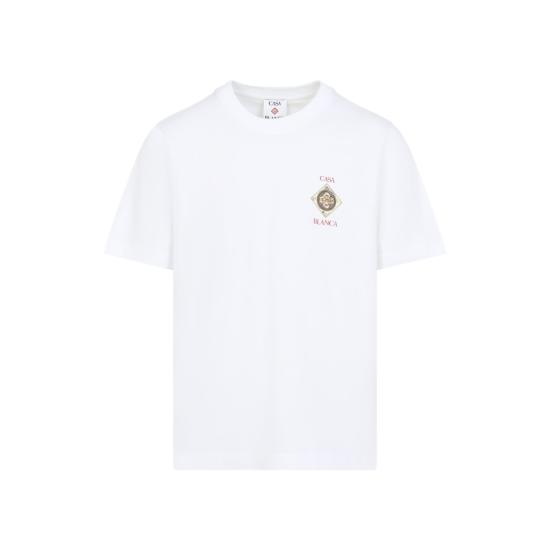 26SS 카사블랑카 반팔 티셔츠 MSS26JTS00102 White