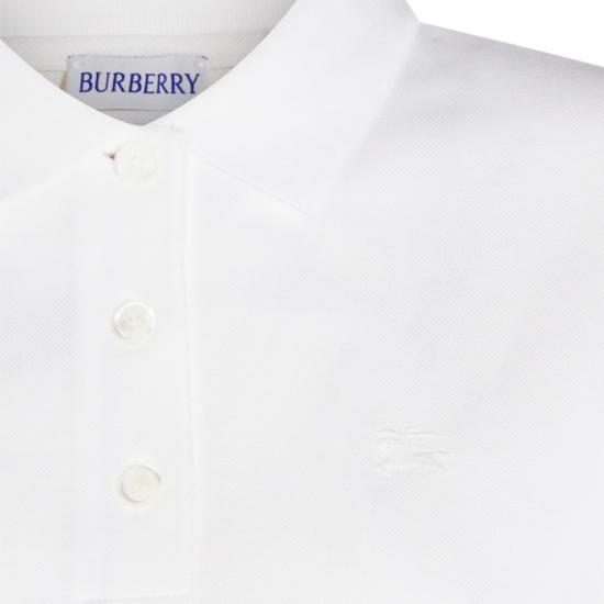 26SS 버버리 폴로 티셔츠 8118961B7078 White - BURBERRY