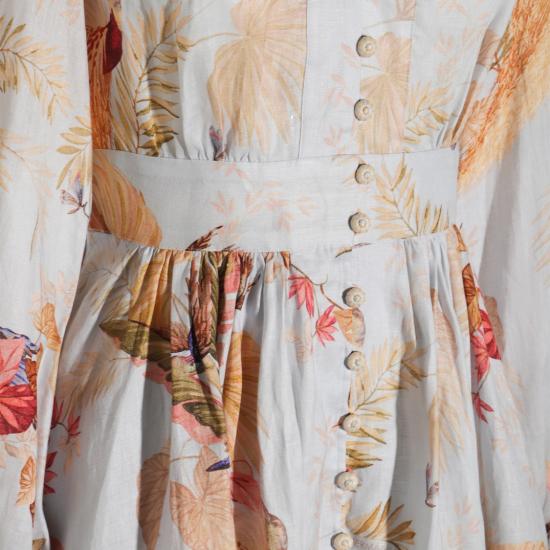 25FW 짐머만 미디 원피스 5147DSS253LBPFL Multicolor - ZIMMERMANN