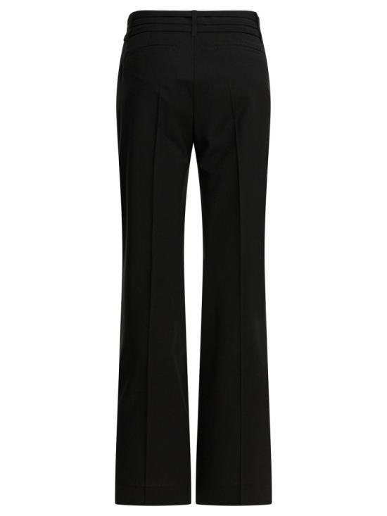 26SS 막스마라 스트레이트 팬츠 2612131011600 Black - MAX MARA