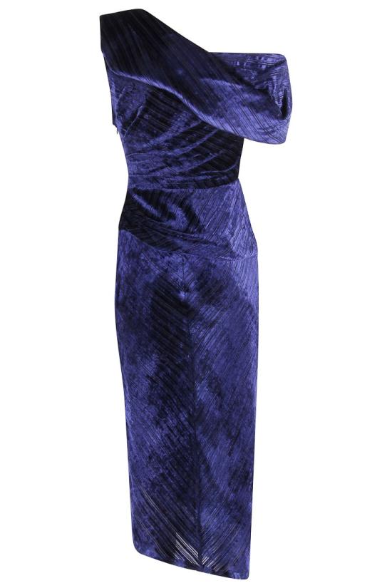 25FW 이자벨마랑 롱 원피스 RO0909FA C4J05I 097 Blue - ISABEL MARANT