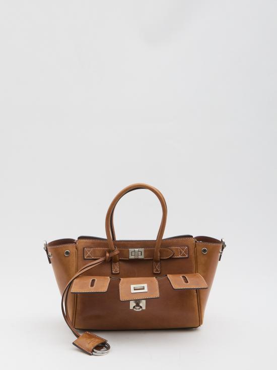 26SS 발렌시아가 토트백 835732 BROWN