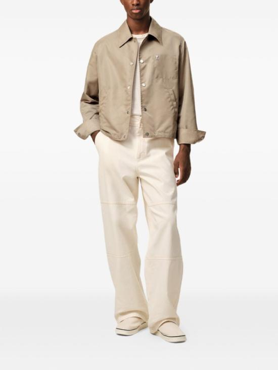 26SS 아미 ADC 나일론 스터드 버튼 자켓 UJK872 PA0037 A036 Neutrals - AMI