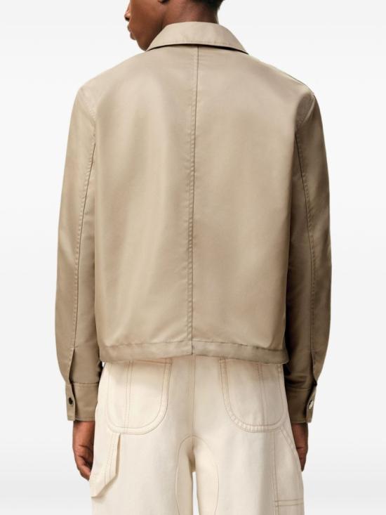 26SS 아미 ADC 나일론 스터드 버튼 자켓 UJK872 PA0037 A036 Neutrals - AMI