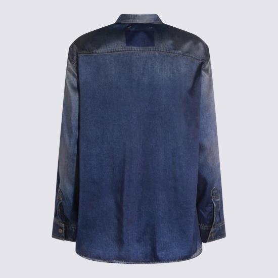 26SS 골든구스 데님 자켓 GWP02525P00240650100 Blue - GOLDEN GOOSE