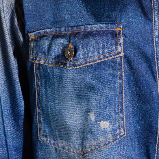 26SS 골든구스 데님 자켓 GWP02525P00240650100 Blue - GOLDEN GOOSE