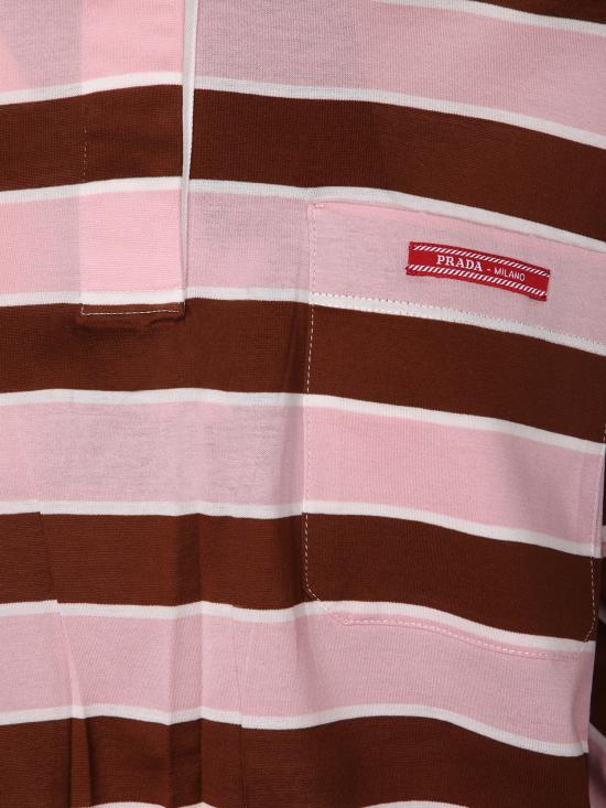  프라다 폴로 티셔츠 39661 189P F05AB Pink - PRADA