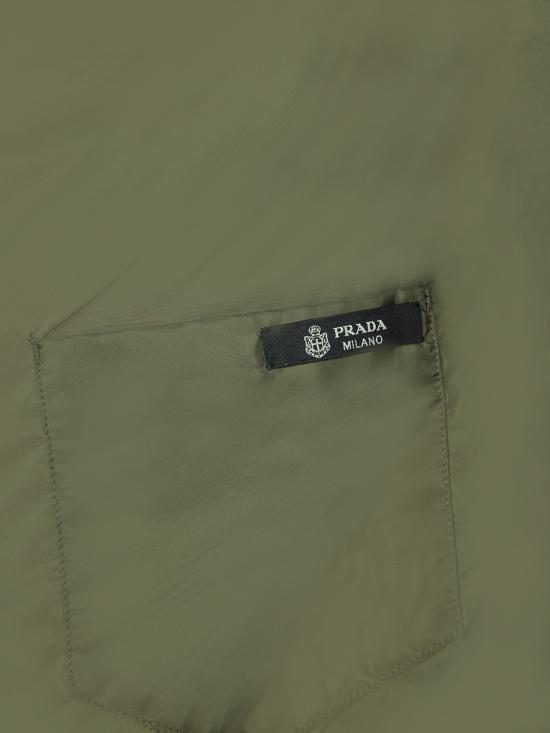 26SS 프라다 리나일론 셔츠 SC834 1WQ9 F0161 Green - PRADA