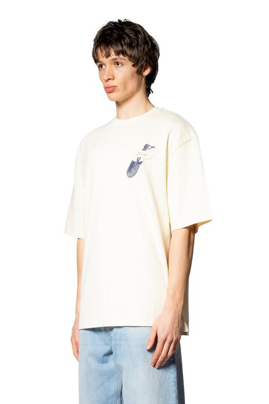 26SS 자크뮈스 반팔 티셔츠 TSM00623AJ00226 1NZ - JACQUEMUS