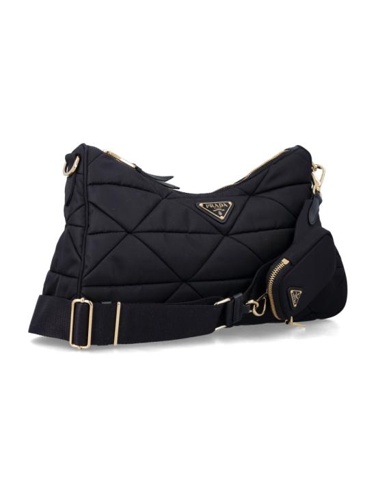 25FW 프라다 숄더백 1BC232RDJN Black - PRADA