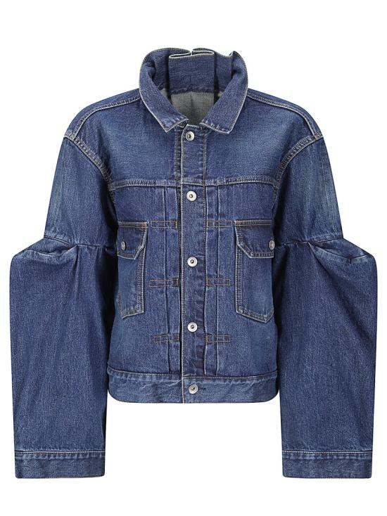 26SS 사카이 데님 자켓 2608311 Purple