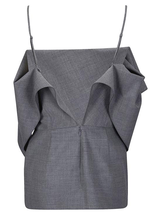 26SS MM6 메종마르지엘라 민소매 티셔츠 S52NC0358M35733 Grey - MM6 MAISON MARGIELA