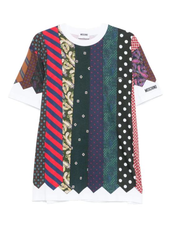 25FW 모스키노 반팔 티셔츠 A07295241 Grey