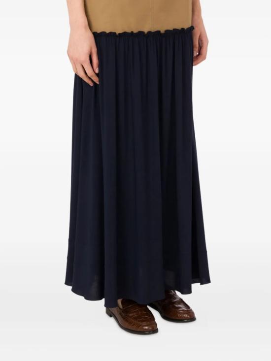 25FW 모스키노 롱 스커트 A01258219 Black - MOSCHINO