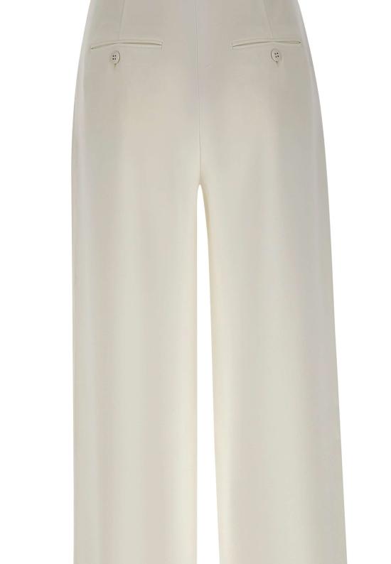 26SS 막스마라 스튜디오 스트레이트 팬츠 2616131025600 009 White - MAX MARA STUDIO