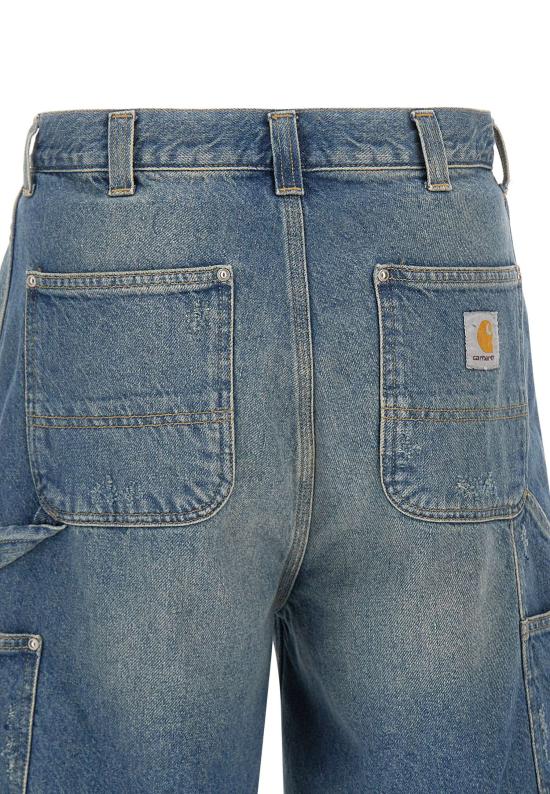 26SS 칼하트 WIP 숏팬츠 I036272 01B7 Blue - CARHARTT WIP