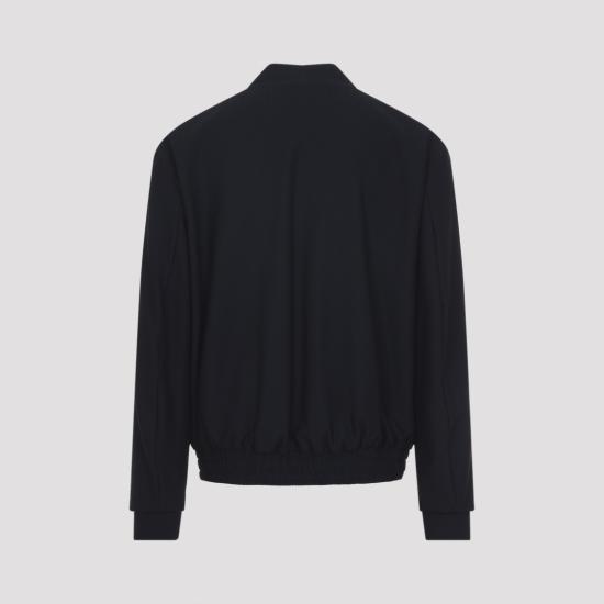 26SS 조르지오 아르마니 봄버 자켓 GM003055 TE10045 Black - GIORGIO ARMANI