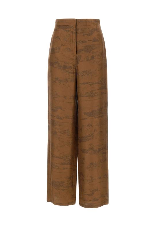 26SS 막스마라 스튜디오 스트레이트 팬츠 2616131101600 004 Brown