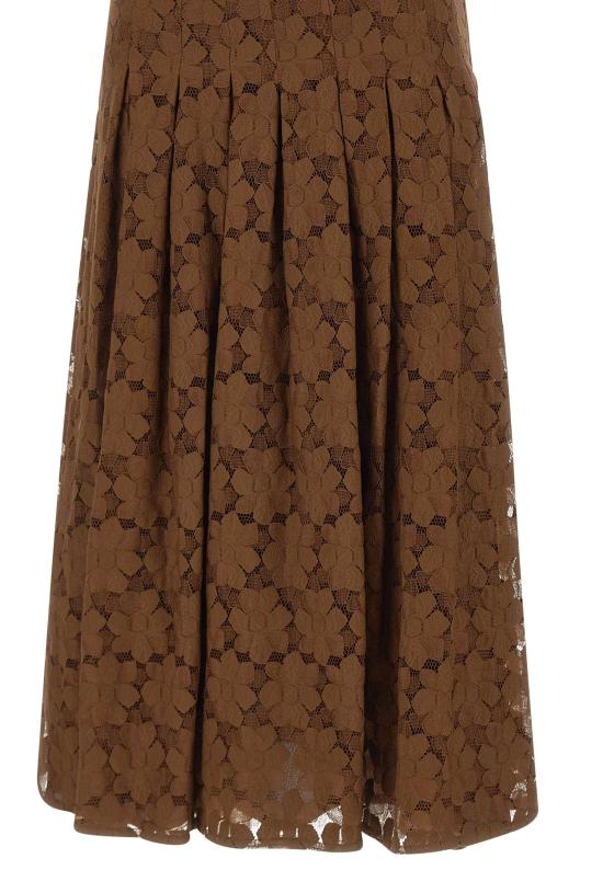 26SS 막스마라 스튜디오 미디 스커트 2616771011600 002 Brown - MAX MARA STUDIO