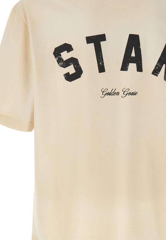 26SS 골든구스 반팔 티셔츠 GUP01873 P00241811616 White - GOLDEN GOOSE