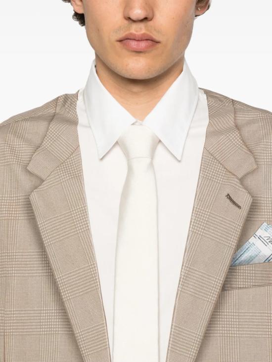 25SS 모스키노 수트 자켓 A04010252 Grey - MOSCHINO