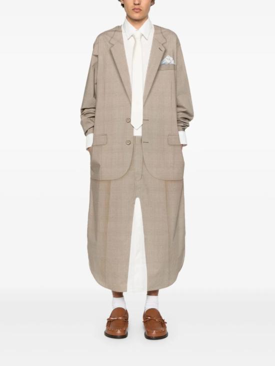 25SS 모스키노 수트 자켓 A04010252 Grey - MOSCHINO