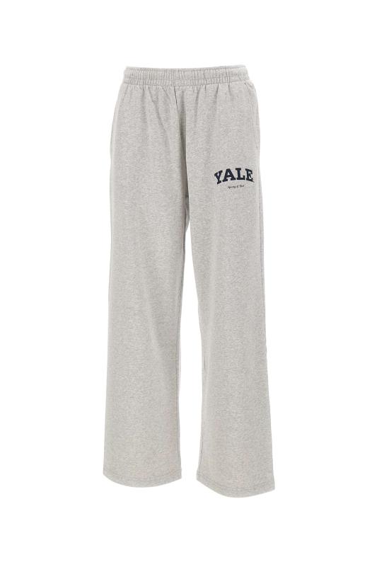 26SS SPORTY & RICH X YALE 스트레이트 팬츠 PA055611678GY03 HEATHGRAY Grey