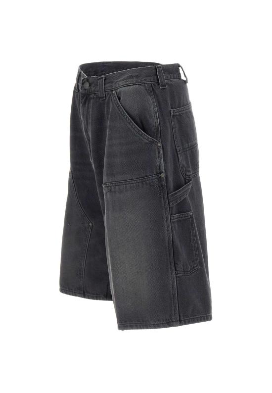 26SS 칼하트 WIP 숏팬츠 I036272 89B7 Black - CARHARTT WIP