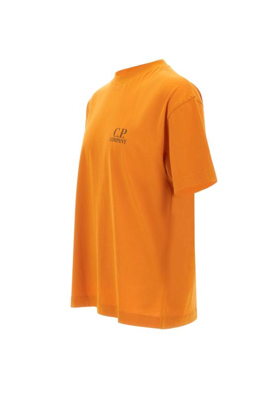 26SS 씨피 컴퍼니 반팔 티셔츠 20CMTS086A 005100W436 Orange - C.P. COMPANY