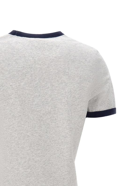 26SS SPORTY & RICH X YALE 반팔 티셔츠 TO073611677GY18 GRYNAVY Grey - OTHER BRANDS