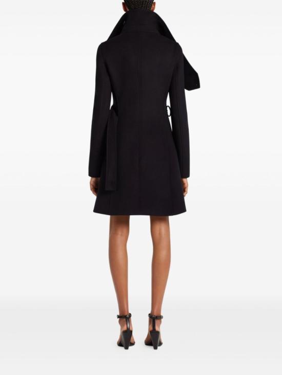 25FW 쿠레쥬 코트 325CMA230WO0118 9999 Black - COURREGES