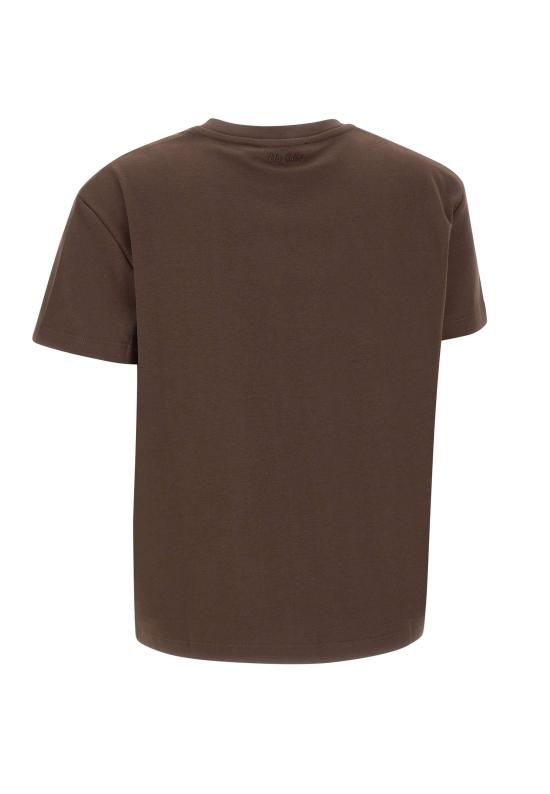 26SS 에스막스마라 반팔 티셔츠 2619971021600 004 Brown - 'S MAX MARA